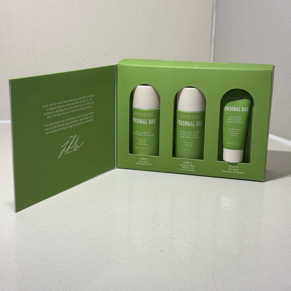 Personal Day Skincare Daily Self Discovery Set